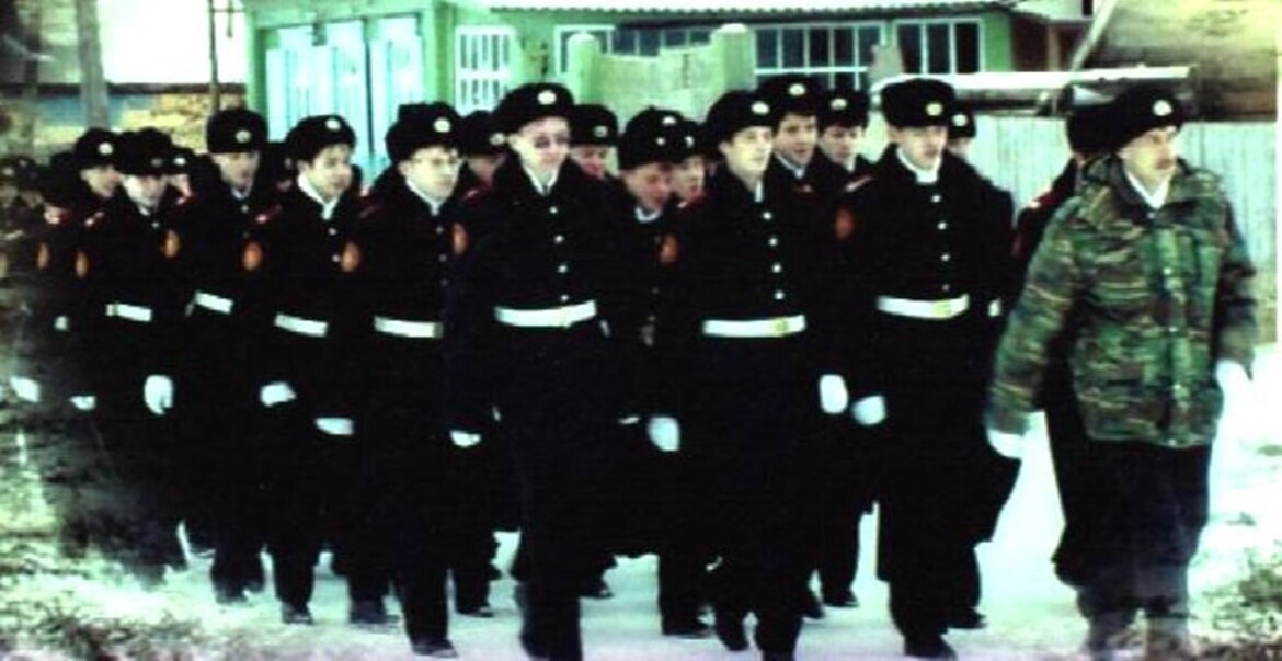 Учащиеся Норильского кадетского корпуса.